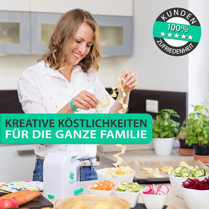 Cпіральна овочерізка з контейнером Freegreen