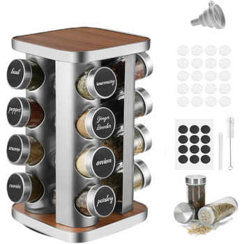 Підставка для спецій на 16 баночек FRIBERG