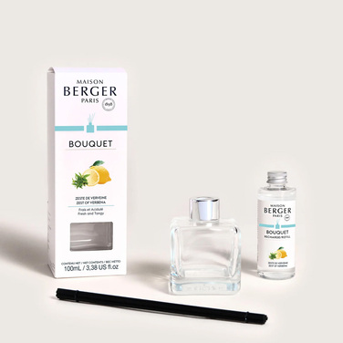 Дифузор Maison Berger Paris ICE CUBE з ароматом ZEST OF VERBENA, 100 мл