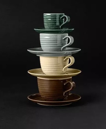 Чашка для кави з молоком 0,38 л Erdbraun Terra Seltmann Weiden