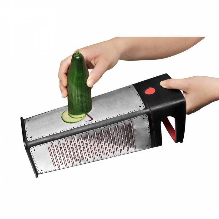 Терка чотиристороння 29,5 см червона Silit