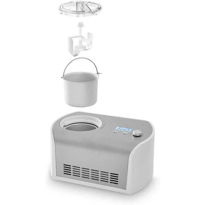 Мороженица 1,2 л с самоохлаждающимся компрессором 135 Вт Springlane Kitchen