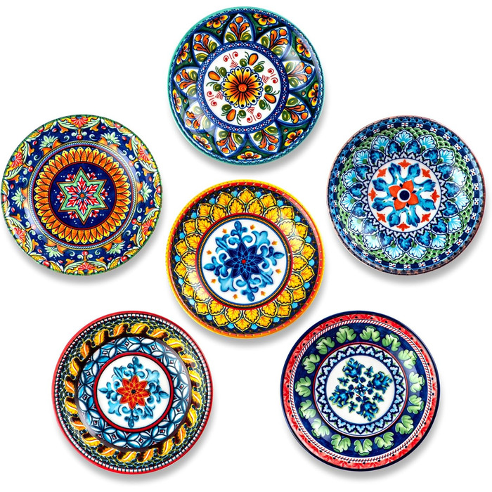 Набір з 6 керамічних мисок для соусу Besmeety