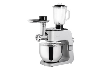 ARDESTO Кухонна машина KMCH-K1500SS/ 1500 Вт/ 6 швидк. + режим Pulse/ чаша 6 л./ блендер 1.5 л./сріблясто-сірий
