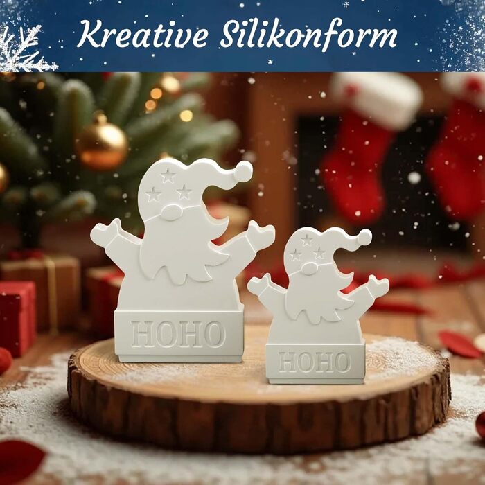 И силіконова форма ялинка форми для лиття ялинки силіконові гіпсові форми для лиття свічок форми для лиття різдвяні силіконові форми ялинка своїми руками (G), 3 шт.