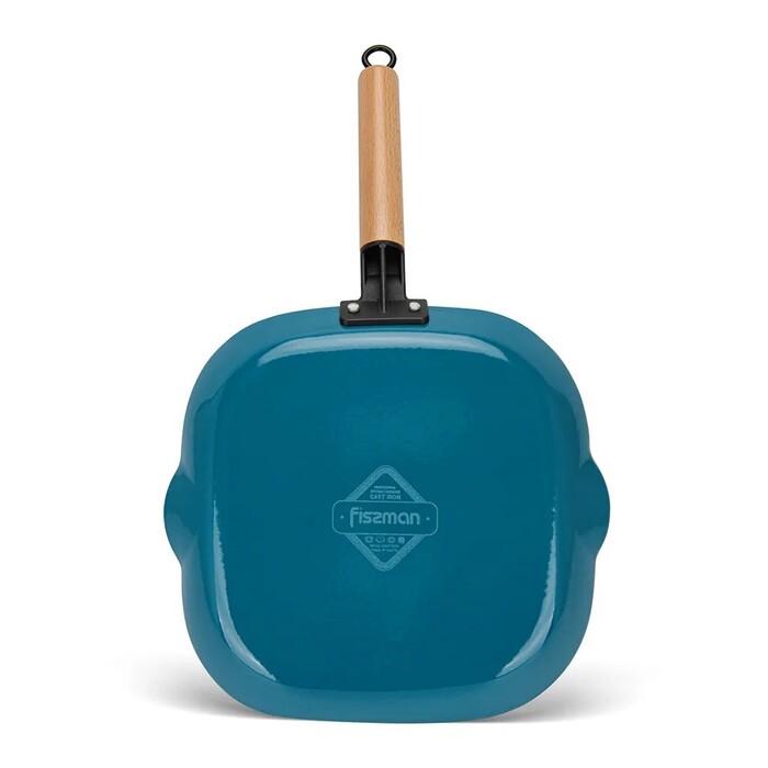 Квадратна пательня-гриль Fissman 28x3 см чавун (4046)