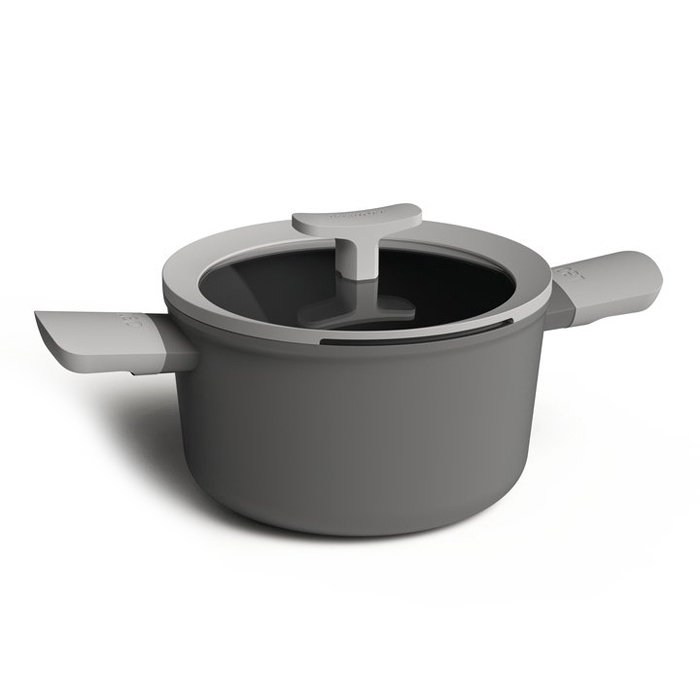 Каструля з антипригарним покриттям BergHOFF LEO SHADOW, діам. 20 см, 3,1 л