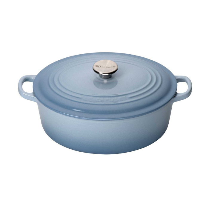 Гусятница / жаровня 31 см, блакитний Le Creuset