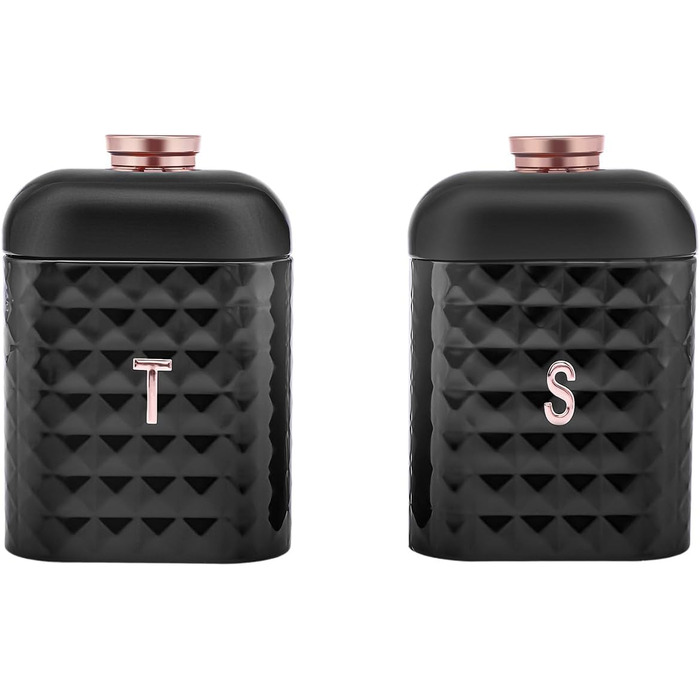 Контейнер для хранения 3 шт. черный KARACA