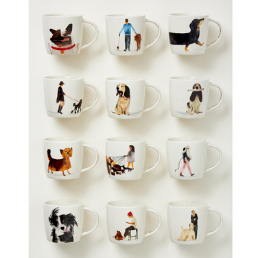 Кухоль Maxwell & Williams BEST FURRY FRIENDS Hair, порцеляна, 400 мл