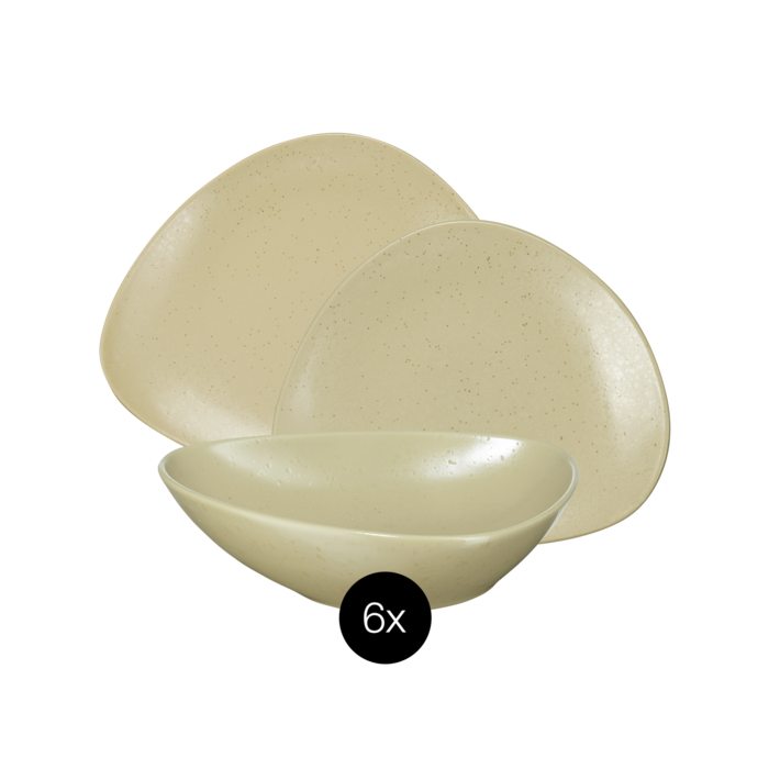 Столовий сервіз з 18 тарілок Panna Cuba ASA-Selection