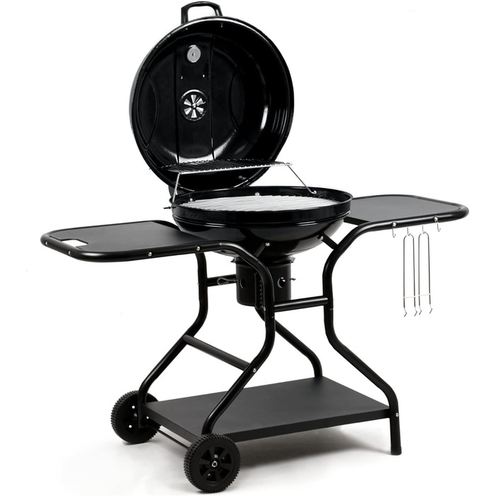 Гриль для барбекю 57 см з полицею та решіткою BBQ-Toro