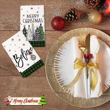 Набір з 2 різдвяних кухонних рушників 60 х 40 см Xmas 1 Yaclonq