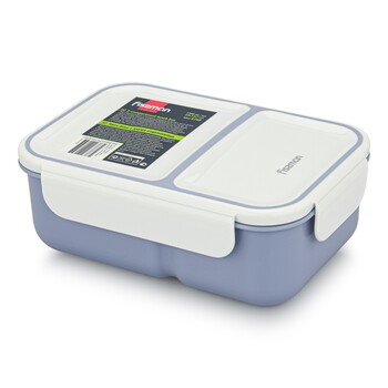 Ланч-бокс с двома відділенням 20 x 14 x 8 см 1300 мл Fissman