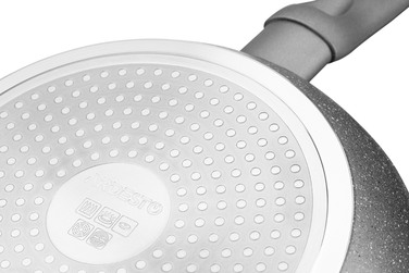 ARDESTO Сковорода з кришкою Gemini Gourmet Vasto, 28см, алюміній, сірий