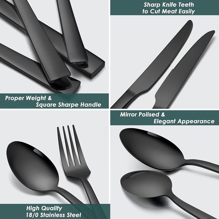 Набір столових приладів 16 предметів Herogo