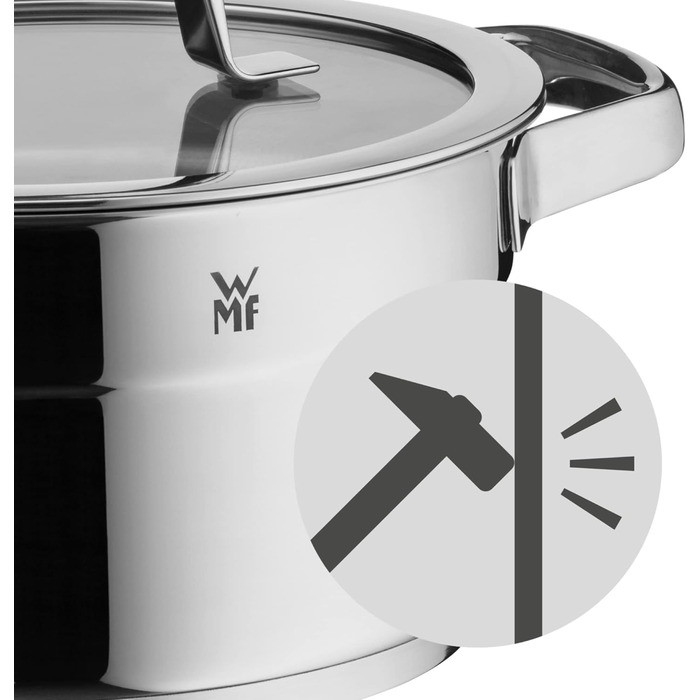 Набор кастрюль с крышками 9 предметов Compact Cuisine WMF