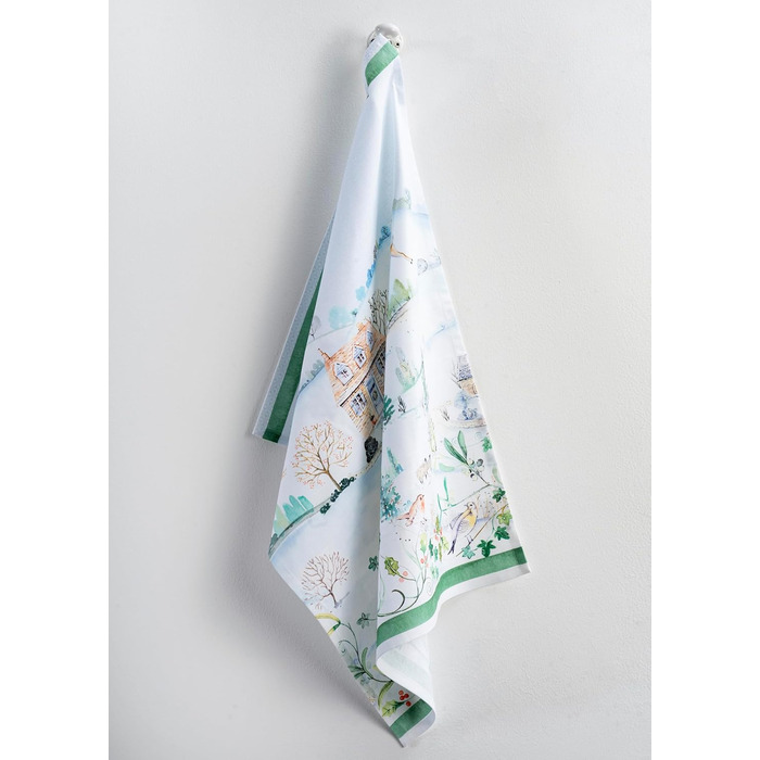 Набір з 3 багатоцільових кухонних рушників Maison d&39 Hermine Rural Christmas, 100 бавовна Барні рушники День подяки/Різдво (50 см x 70 см) (27 - Snowy World)