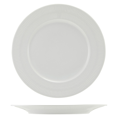 Тарелка 25.5 см, Incise Porcelain Solara, GenWare
