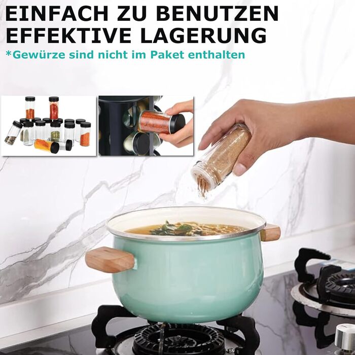 Карусель для спецій з нержавіючої сталі EliteHoff