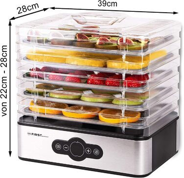 Дегідратор на 5 полиць, 240 Вт TZS First Austria