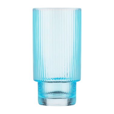 ARDESTO Набір склянок низьких 380мл, 2шт, скло, блакитний
