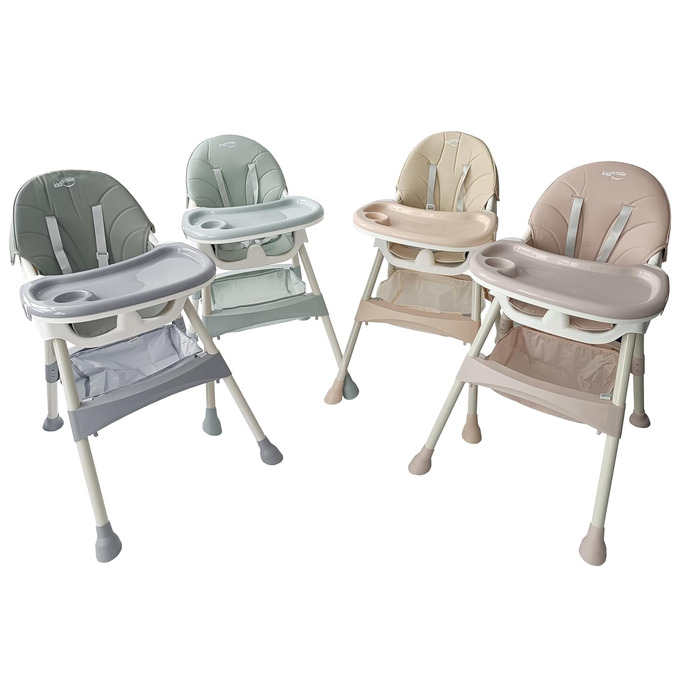 Дитячий стільчик для годування 4 в 1 від 6 місяців з підставкою для ніг BDW