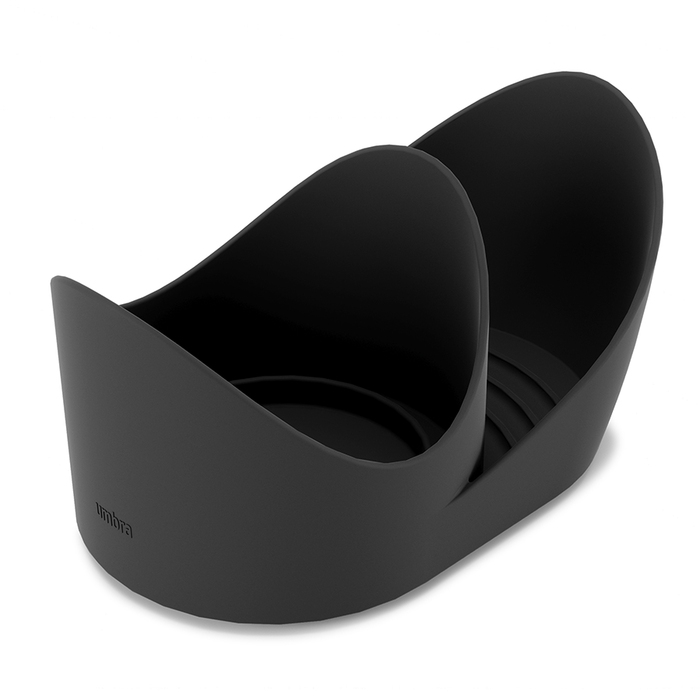 Органайзер з сенсорним диспенсером для мила 255 мл чорний / сірий Otto Caddy Auto Umbra