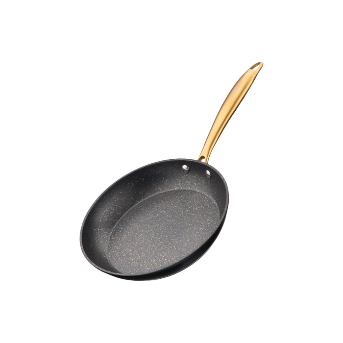 ARDESTO Сковорідка Black Mars Sparkle, 24см, алюміній, чорний