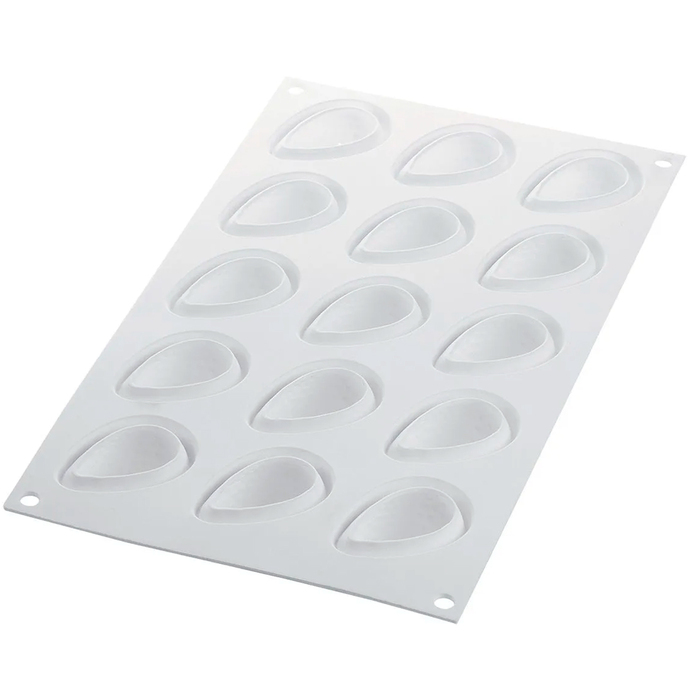 FRAGOLA 30   Форма силіконова 48 x 37 h33 mm, 30 ml X 15 шт ( форма + катттер)