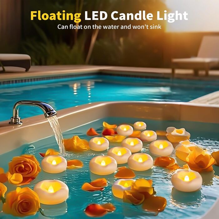 Плавуючі свічки 5,8 x 2,5 см Broyal