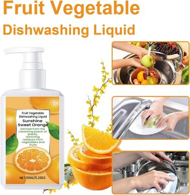 Засоби для миття овочів та фруктів 150 г TEMOOUES