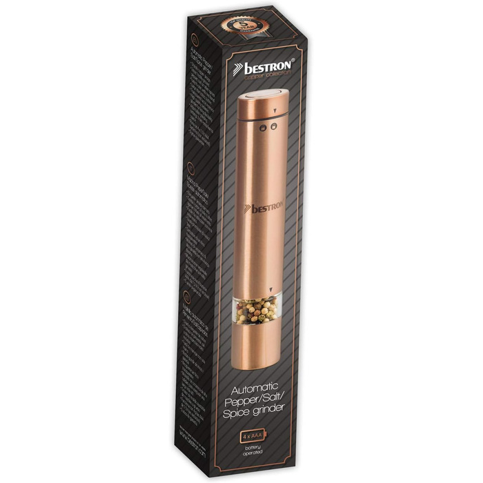 Електричний млин для спецій для солі та перцю Bestron