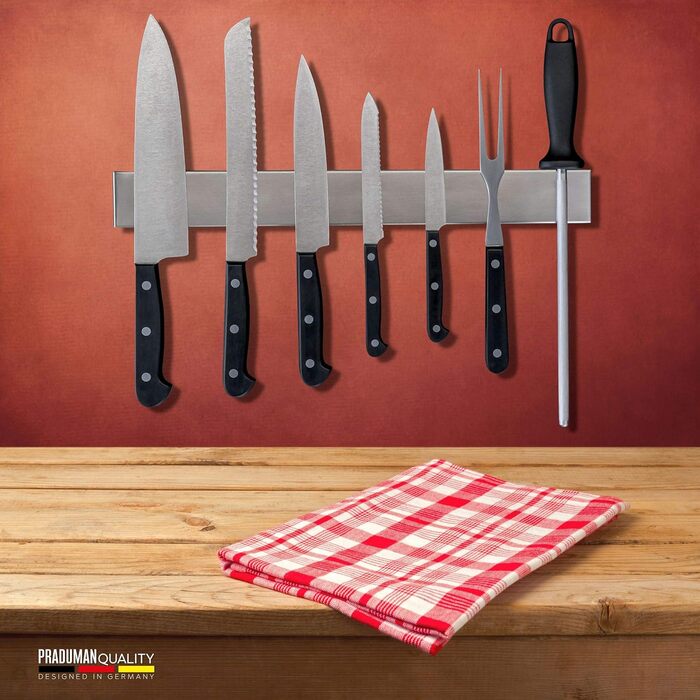 Магнітний тримач для ножів 40 см PRADUMAN