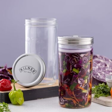 Банка для консервування 1 л з кришкою Kilner