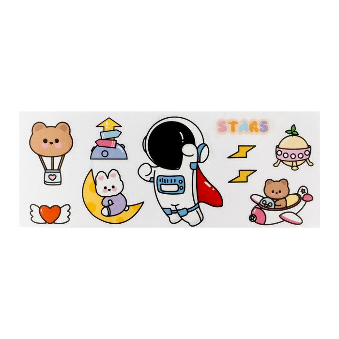 Пляшка для води Ardesto Space 550мл, пластик, блакитний