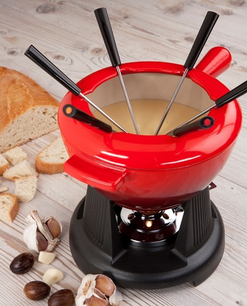 Набір для фондю, червоний Le Creuset
