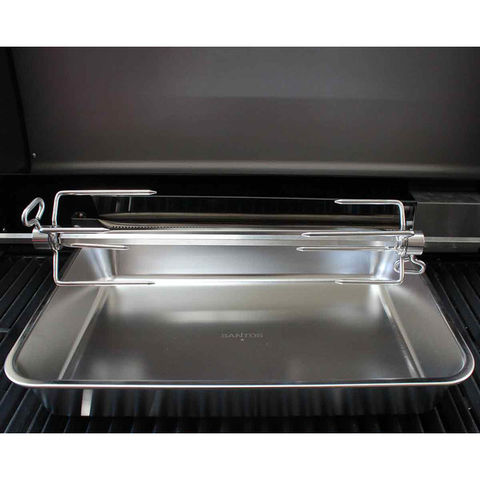 Піддон для гриля великий 41,5 x 6 x 29,5 см Santos
