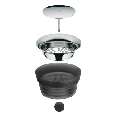 Графін для води, чорний 1,0 л + 2 склянки Basic WMF