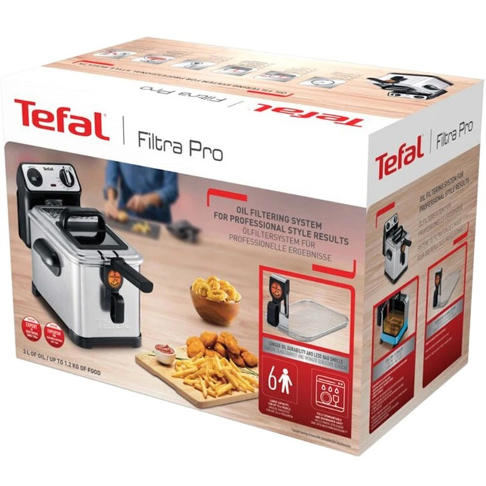 Фритюрниця Tefal Filtra Pro FR511170 (7158407)