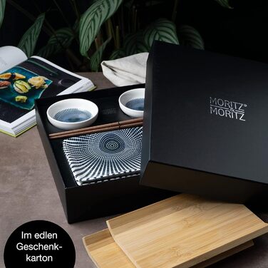 Набор посуды для суши на 2 персоны, 10 предметов, Blue Sun Gourmet Moritz & Moritz