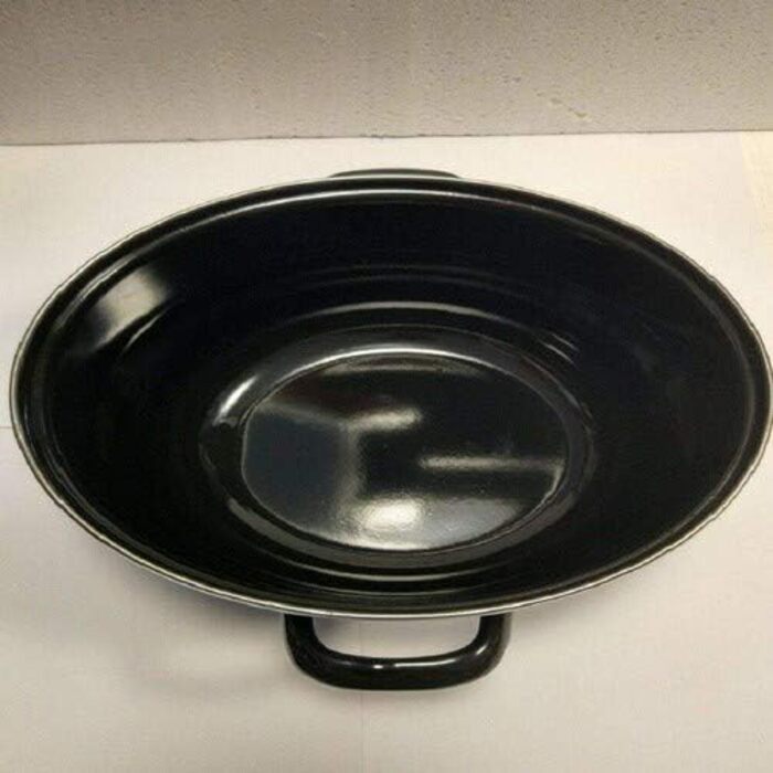 Эмалированный горшок для мидий 4,85 л, черный Kitchencraft