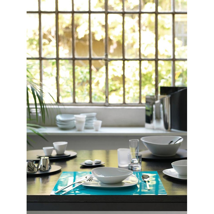 Тарілка 31х27,5 см біла Colombina Alessi