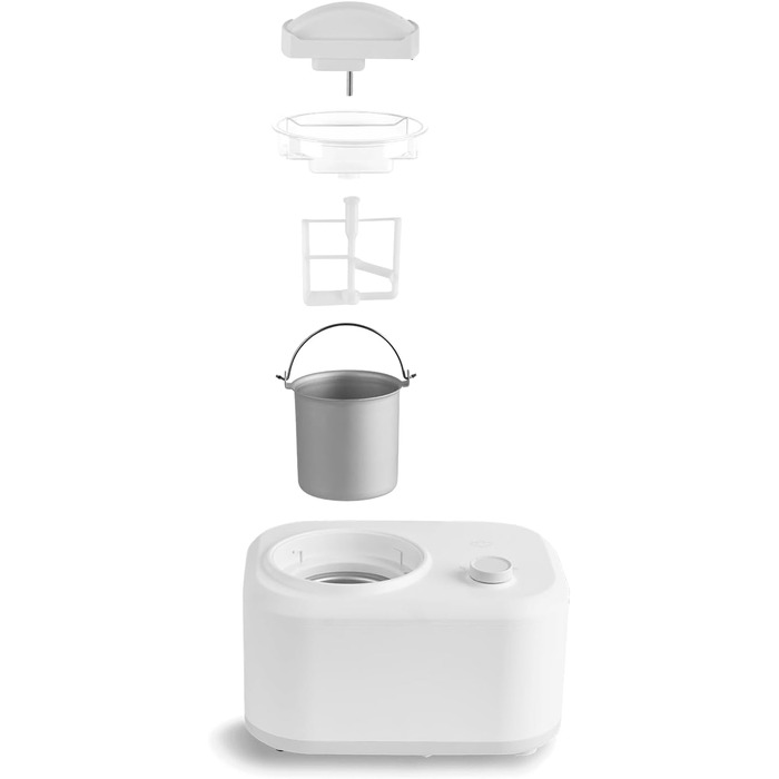 Машина для морозива 1 л з компресором, що самоохолоджується 100 Вт Springlane