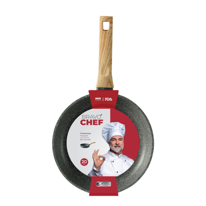 Сковорода Bravo Chef глибока 20 см (7133018)