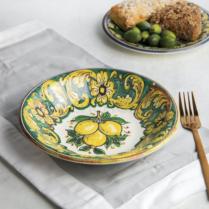 Тарілка для пасти Maxwell & Williams Boboli CERAMICA SALERNO, кераміка, діам. 21 см