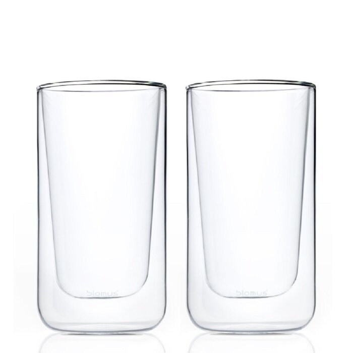 Стакан для латте з подвійними стінками, набір 2 предмета 0,32 л Nero Blomus