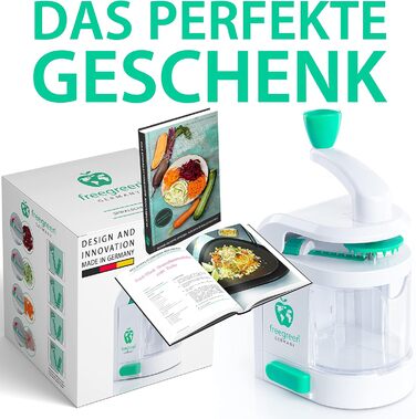 Cпіральна овочерізка з контейнером Freegreen