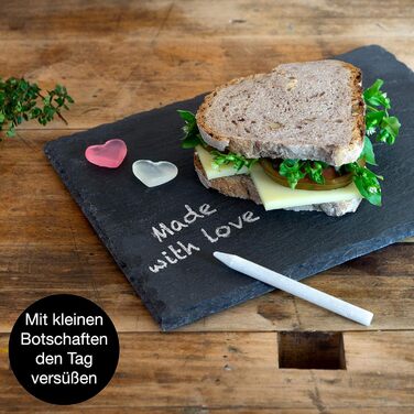 Сервировочная тарелка 22x16 см, 6 шт. Slate Plate Moritz & Moritz