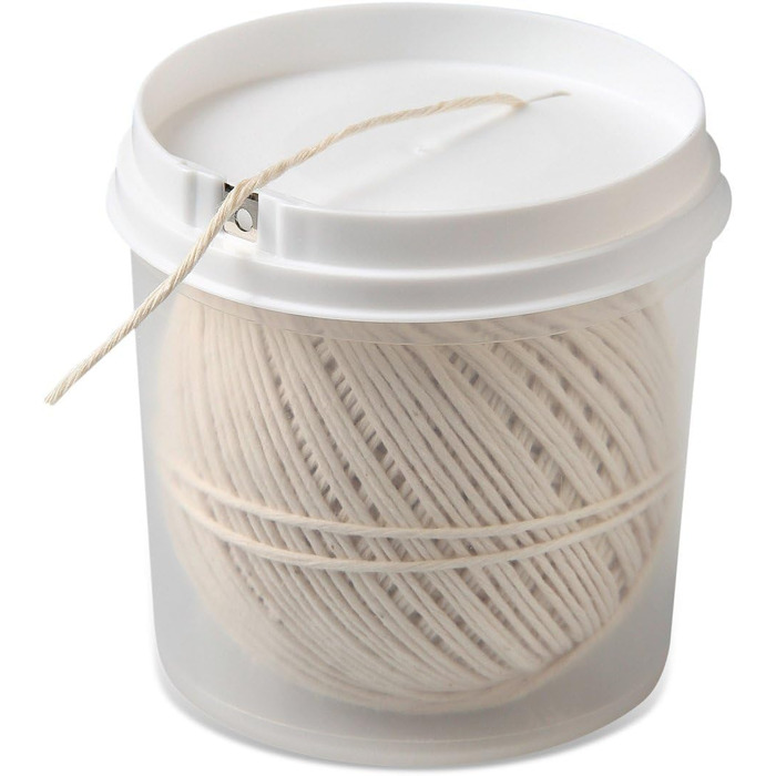 Шпагат кухонний 100 м в диспенсері, бежевий Fackelmann